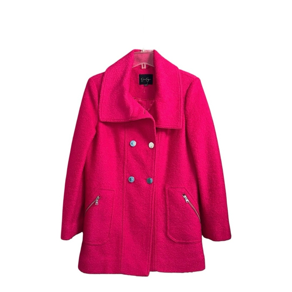 Jessica Simpson (NWOT) Wool Blend Coat, Size Medium - Picture 7 of 12